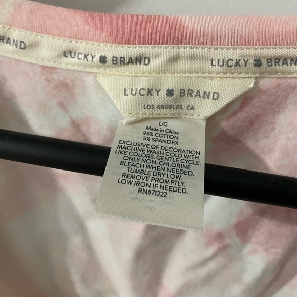 Lucky Brand Tank Top Pink L - Picture 4 of 5